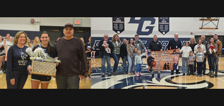 BG girls honor senior Chandler Benjamin in win over Deposit-Hancock